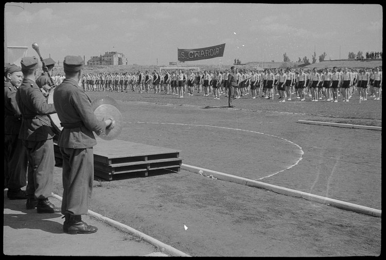 Zawodnicy Zrzeszenia Sportowego Gwardia