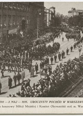 Pochód w rocznicę uchwalenia Konstytucji 3 Maja