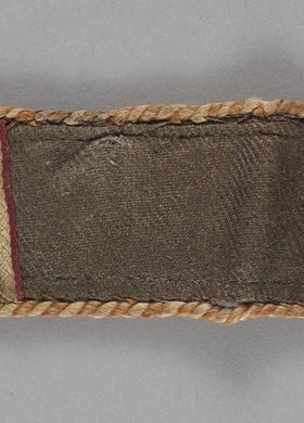 Pagon od munduru powstańca 1944 r. - plut. pchor. Jana Skotnickiego "Jankowskiego" z Dywizjonu AK "Jeleń"