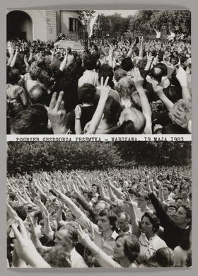 Dwie sceny z pogrzebu Grzegorza Przemyka