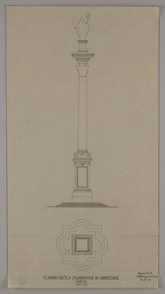 Kolumna Zygmunta III Wazy, widok