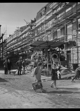 Ulica Freta w odbudowie