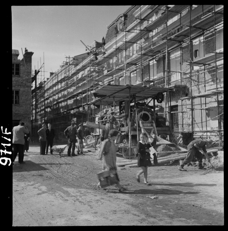 Ulica Freta w odbudowie