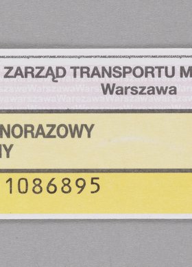Bilet jednorazowy normalny