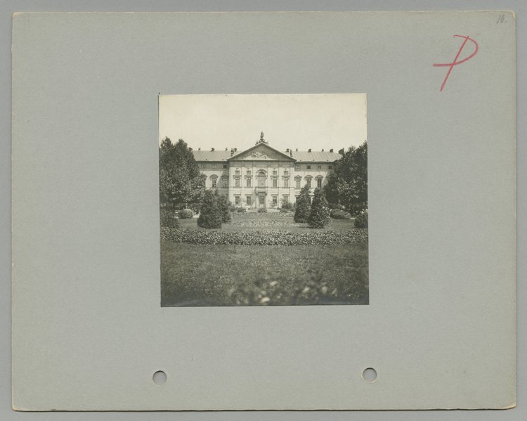 Pałac Krasińskich, widok od ogrodu