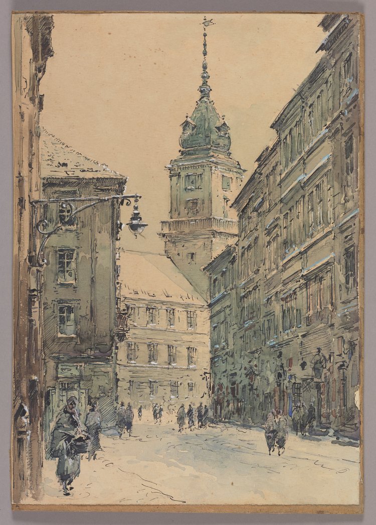 Wylot ulicy Świętojańskiej