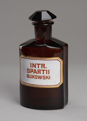 Butelka z sygnaturą "INTR. SPARTII. BUKOWSKI"