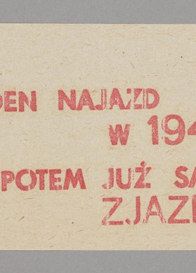 Ulotka satyryczna wydana jako odpowiedź na X. Zjazd PZPR