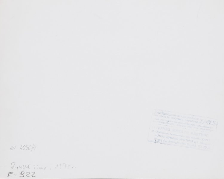 Rynek Starego Miasta zimą, widok na kamienice strony Dekerta