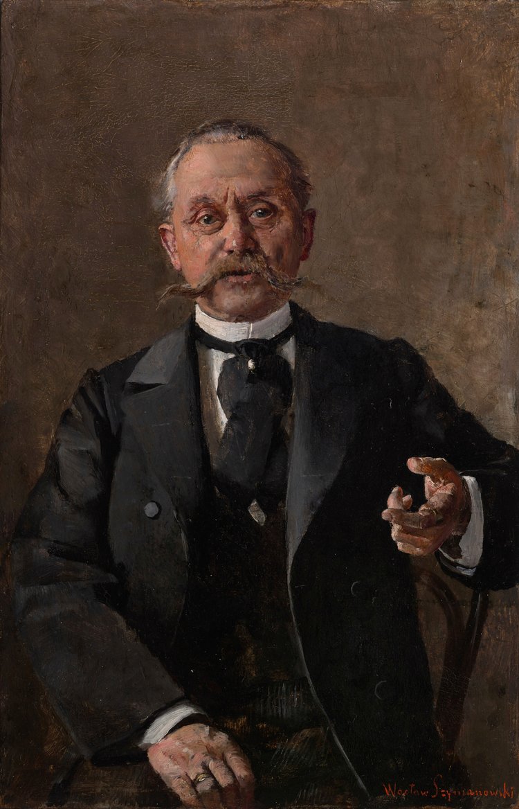 Portret Józefa Feliksa Wolskiego (ok. 1820-1915)