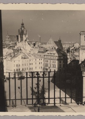 Panorama placu Zamkowego