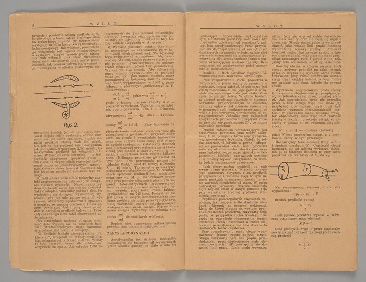 Czasopismo zatytułowane "Wzlot. Pismo Młodzieży Lotniczej", Rok I, lipiec - wrzesień 1943 r.