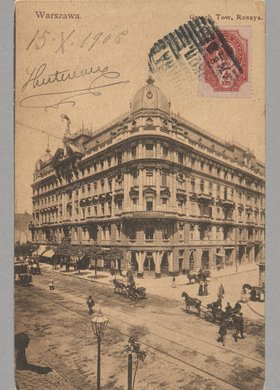 Gmach Towarzystwa Ubezpieczeń "Rosja" przy ulicy Marszałkowskiej 124/128