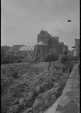 Kościół św. Anny nad gruzami Mariensztatu