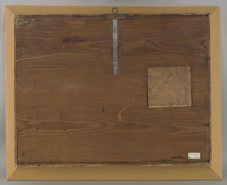 Widok Warszawy z zegarem