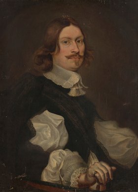Portret mężczyzny w stroju szwedzkim