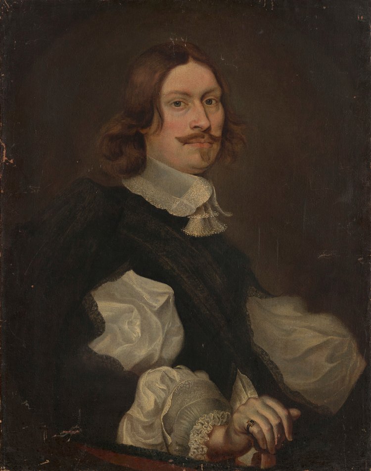 Portret mężczyzny w stroju szwedzkim