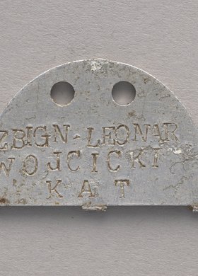 Połówka znaczka tożsamości wz. 1931 żołnierza Wojska Polskiego