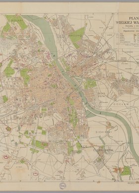 Plan Wielkiej Warszawy, 1:30 000