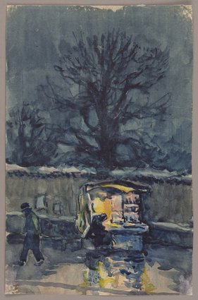 Przekupka na ulicy Książęcej