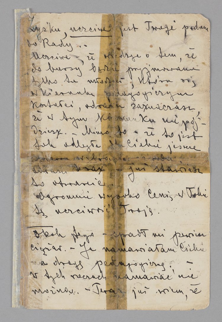 List do Zygmunta Staniszewskiego