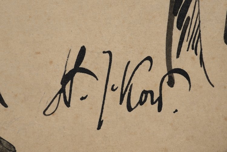 Karykatura Adolfa Nowaczyńskiego (1876-1944)