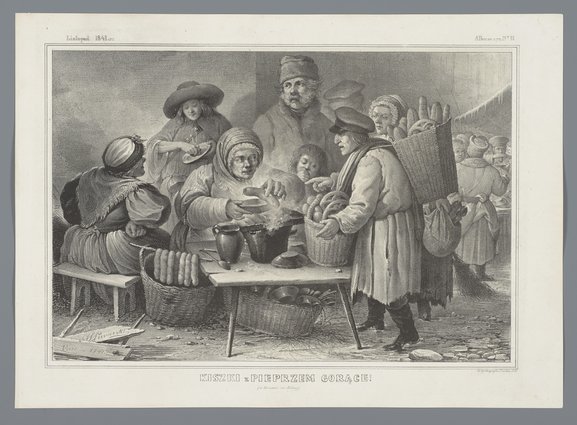 Kiszki z pieprzem gorące w Warszawie na Wolnicy