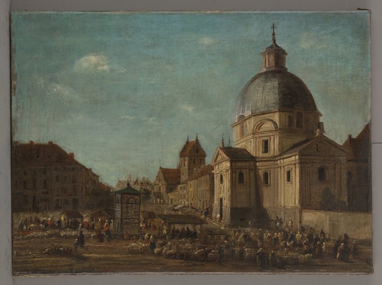 Targ na Rynku Nowego Miasta