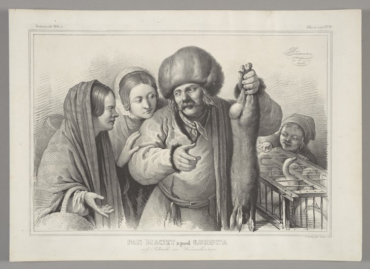 Pan Maciej spod Łukowa, czyli Podlasiak na warszawskim targu