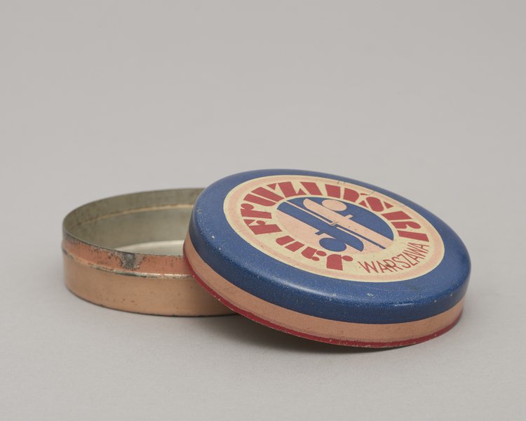 Pudełeczko po drażetkach firmy Jan Fruziński