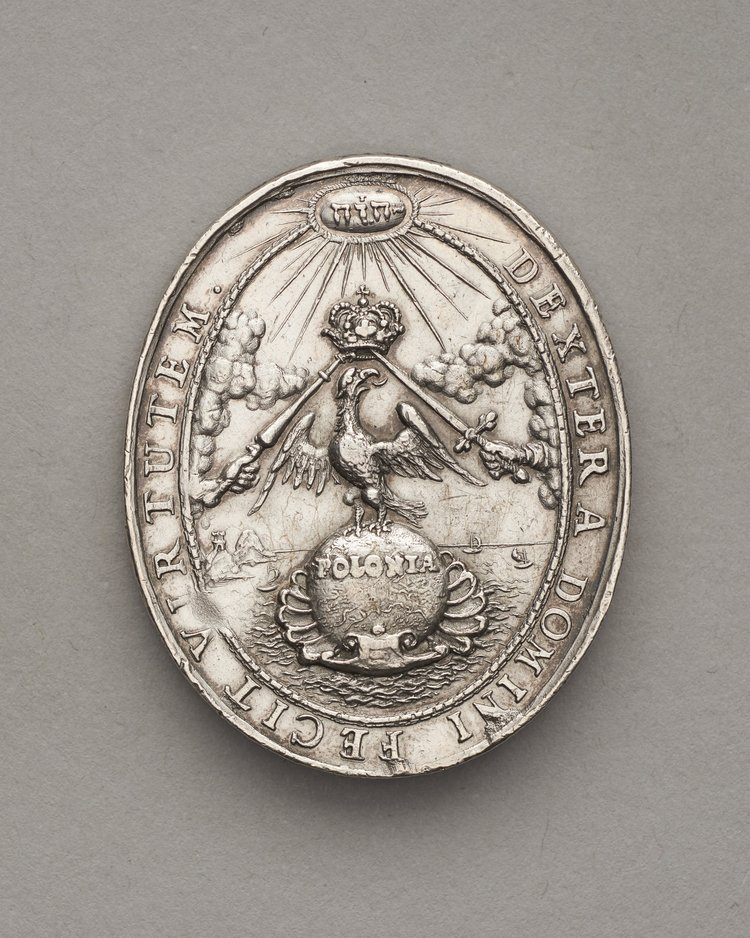 Michał Korybut Wiśniowiecki. Medal koronacyjny