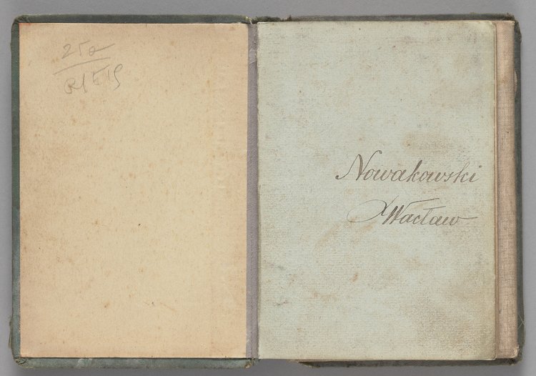 Książka rzemieślnicza Wacława Nowakowskiego