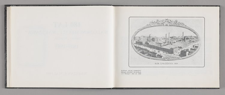 Księga upamiętniająca jubileusz 180 lat istnienia Walcowni Metali "Warszawa"