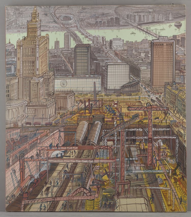 Dwie budowy (Budowa Dworca Centralnego)