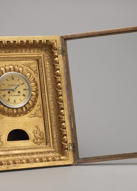 Zegar ścienny ramowy