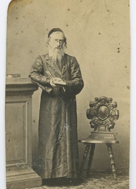 Portret rabina Beera Meiselsa