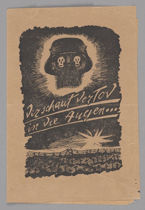 Dir schaut der Tod in die Augen... (Śmierć zagląda ci w oczy...)