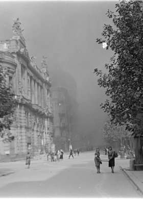 Pożar kamienic przy ulicy Jasnej