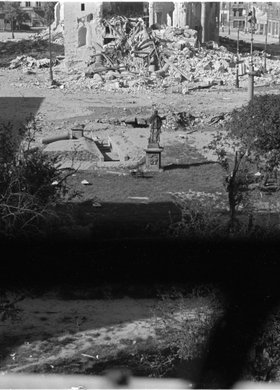 Panorama placu Trzech Krzyży