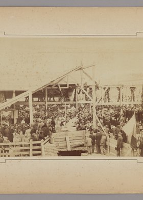 Poświęcenie kamienia węgielnego pod budowę kościoła św. Augustyna przy ulicy Nowolipki