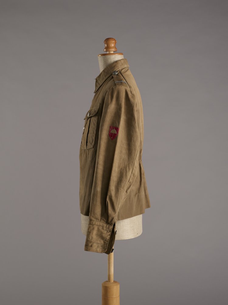 Bluza mundurowa Włodzimierza Rajmunda Cabana, ps. Ryś, Kajtek, z 1 kompanii Batalionu AK Parasol