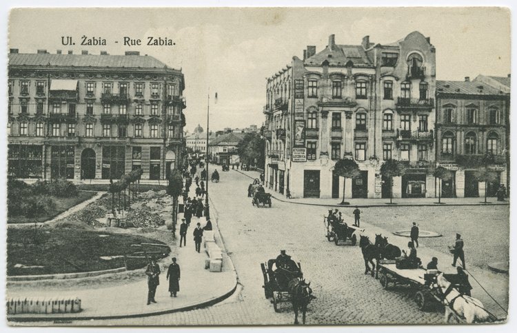 Plac Żelaznej Bramy i ulica Żabia