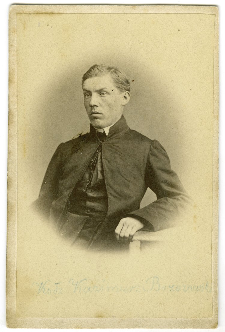 Portret księdza Kazimierza Brzozowskiego