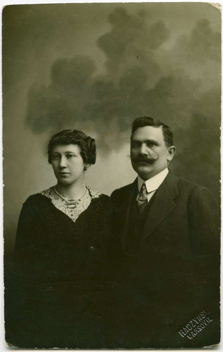 Portret pary małżonków z rodziny Reiffów i Kleinschmidtów