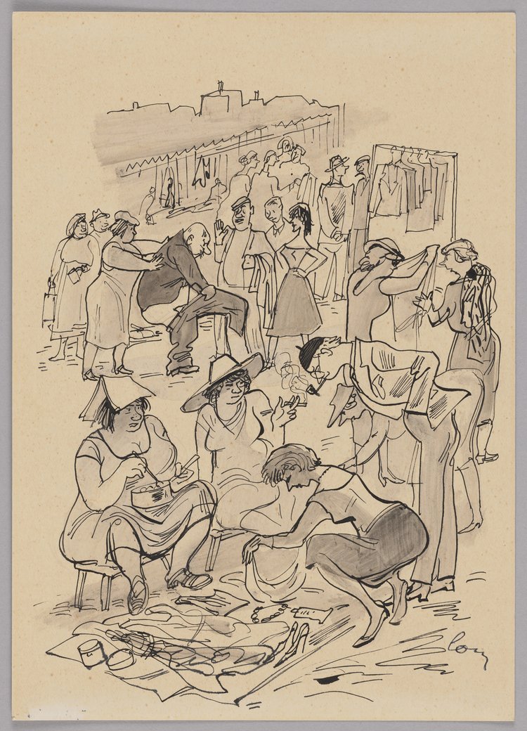 Rysuek Ciuchy i szkic do rysunku Ciuchy