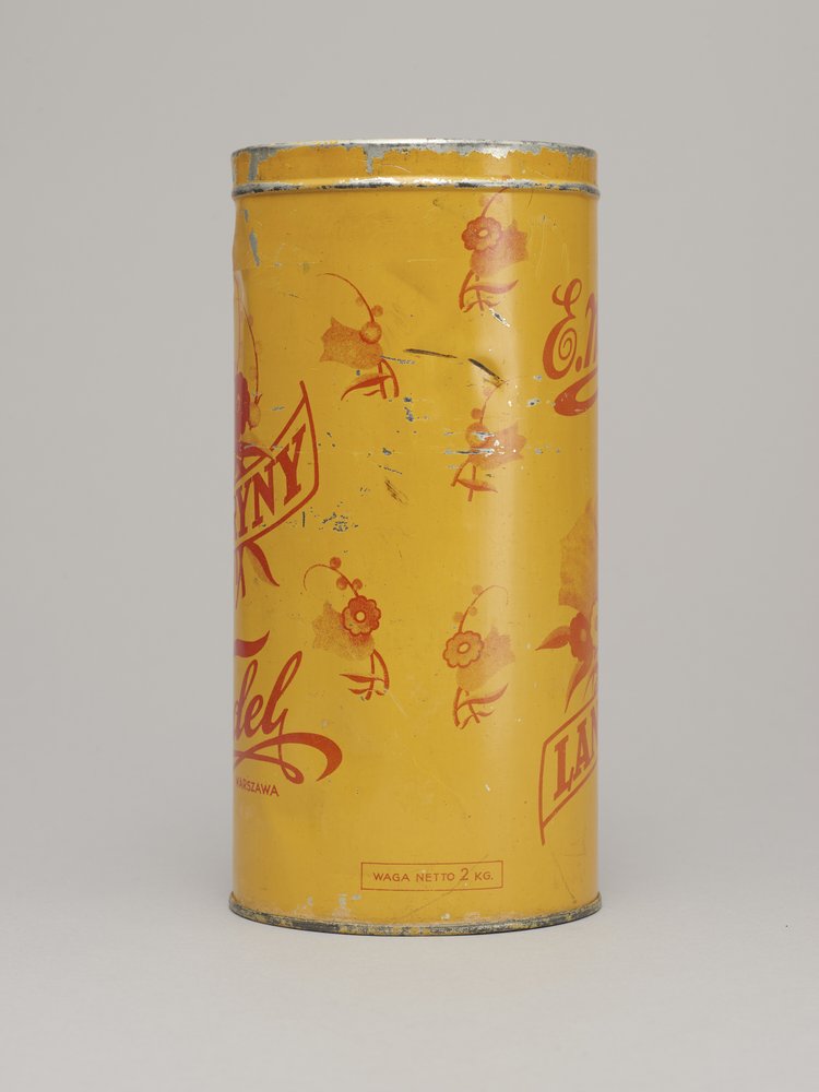 Puszka po landrynach firmy Wedel