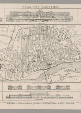 Plan von Warschau [Plan Warszawy], skala ok. 1:28 000