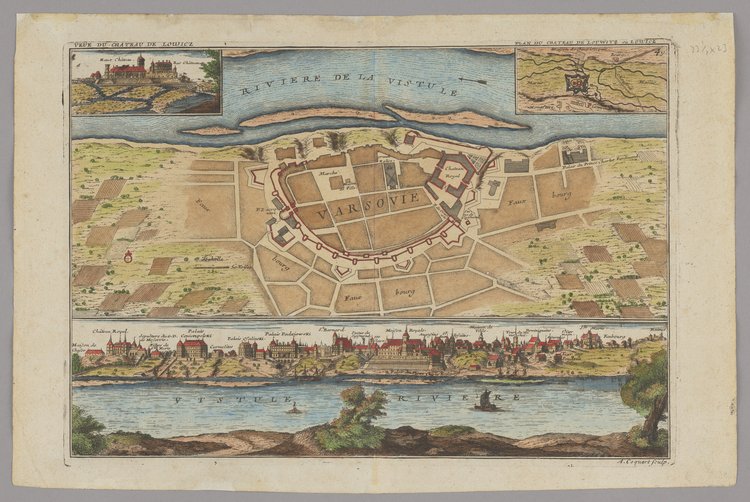 Varsovie [Warszawa], ok. 1:4000