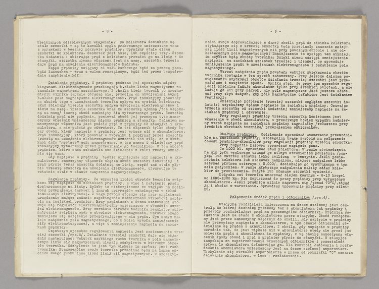 Broszura konspiracyjna p.t. Elektronika samochodowa. Na prawach rękopisu