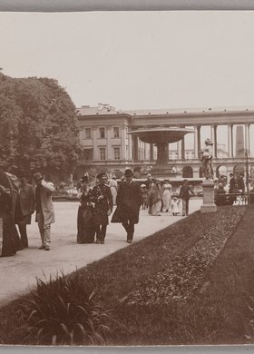 Aleja główna Ogrodu Saskiego